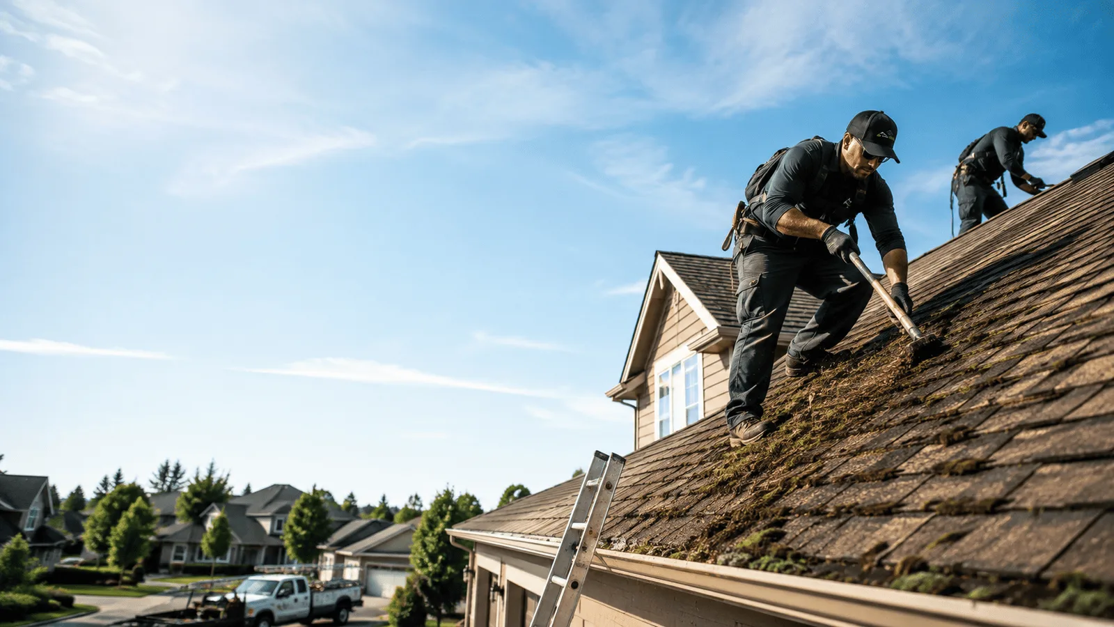 Roof Moss Removal in Vergennes, VT near me